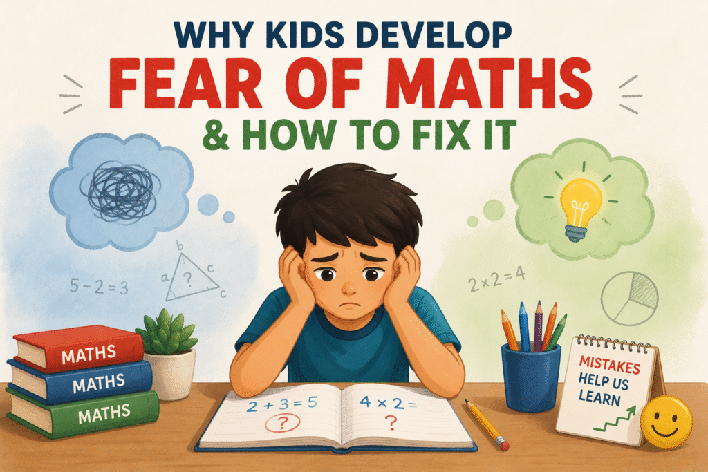 Why Kids Develop Fear of Maths: Causes, Signs & How to Fix It